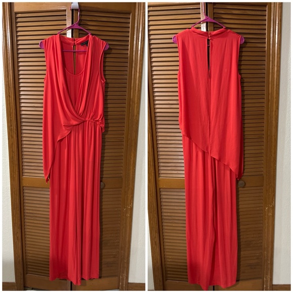 BCBG POPPY COLOR JUMPSUIT SIZE S - Picture 4 of 7